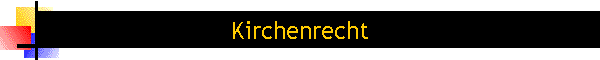 Kirchenrecht